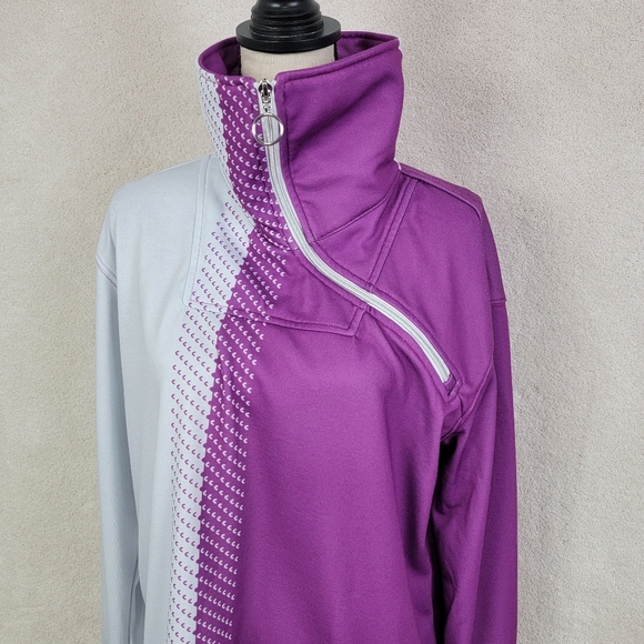 Acegolfs Purple And White Not So Classic Golf Popover Sweatshirt Sz XL NEW - Picture 6 of 14